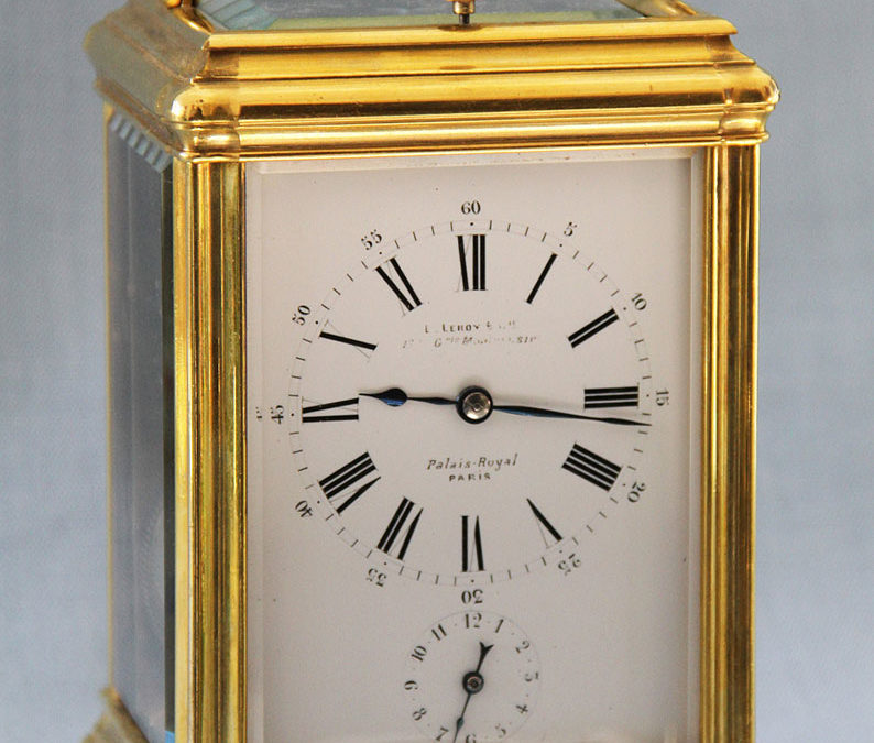 French Grand and Petite Sonnerie Carriage Clock